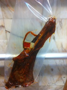 cecina de  chivo el negrillon