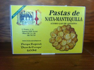 pastas de nata de argovejo