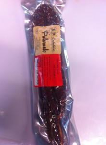 Salchichon de ciervo